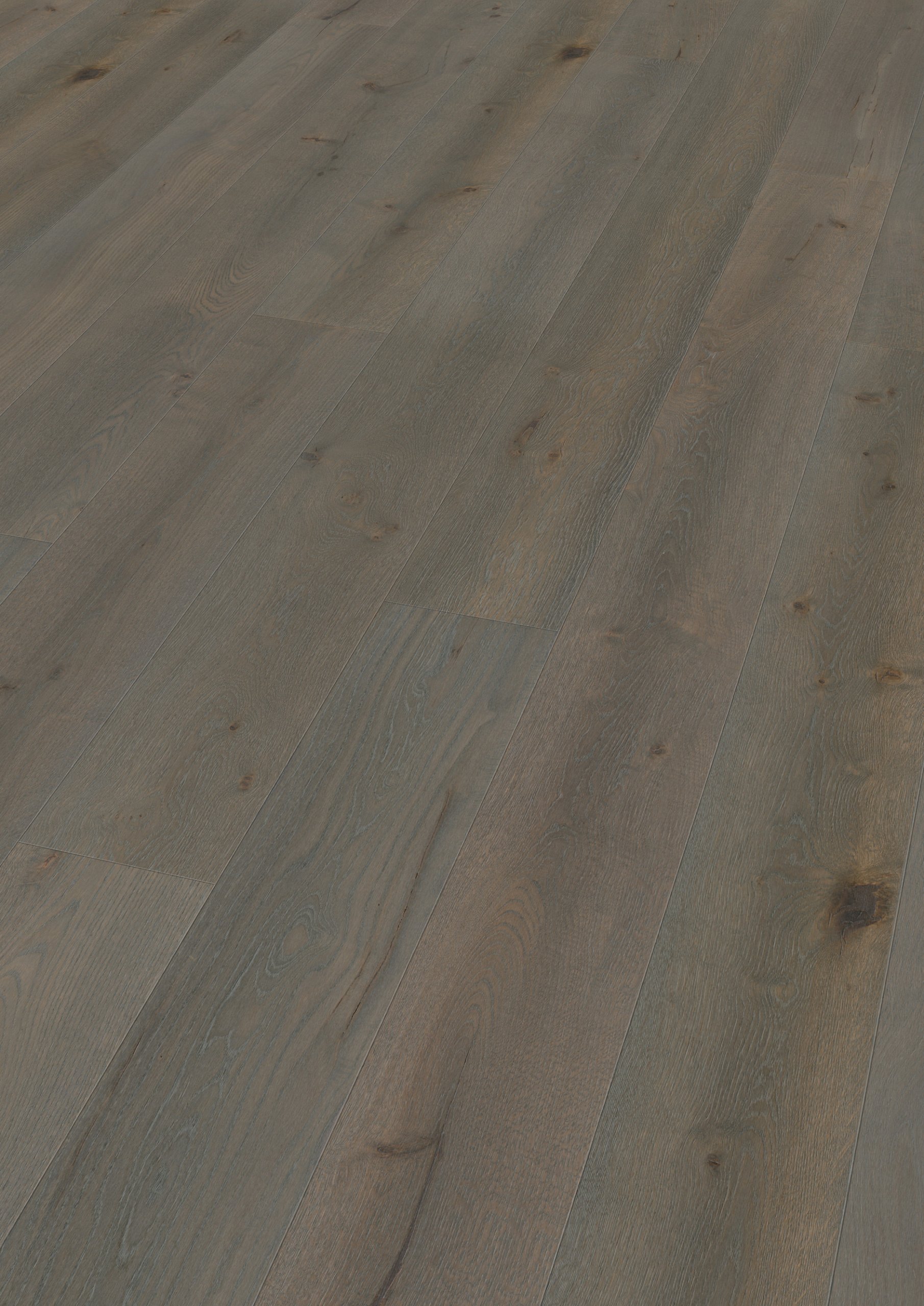 Oak azure brown plank