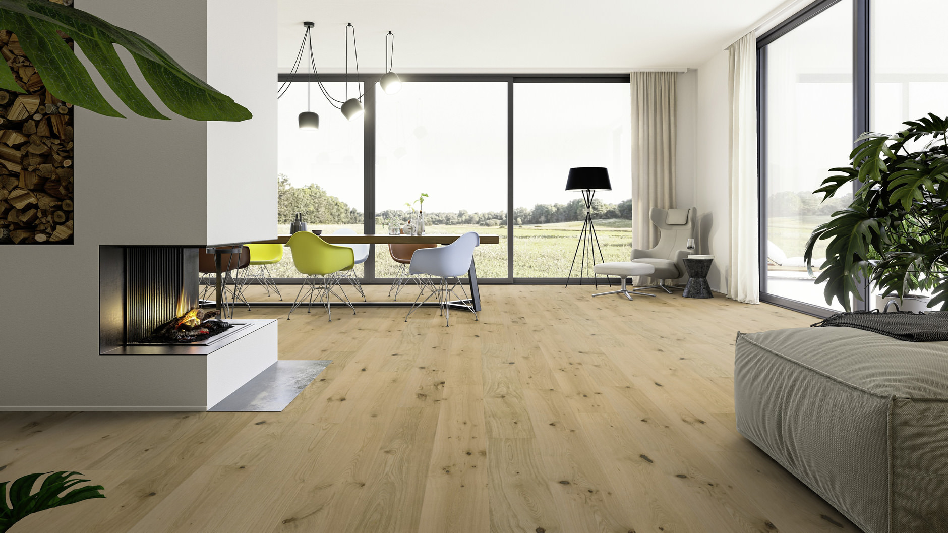 Oak Caledonian Forest plank - imagine 3