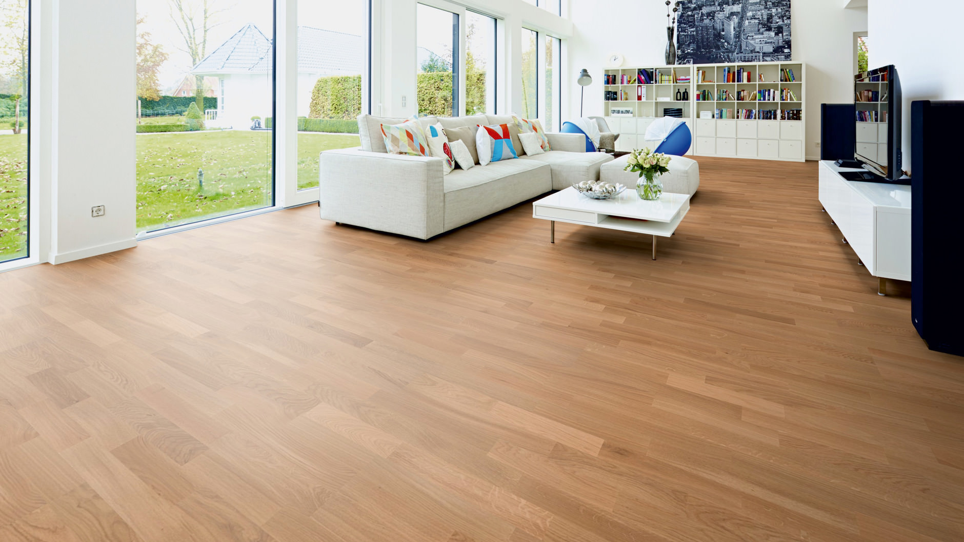 Oak 3-strip