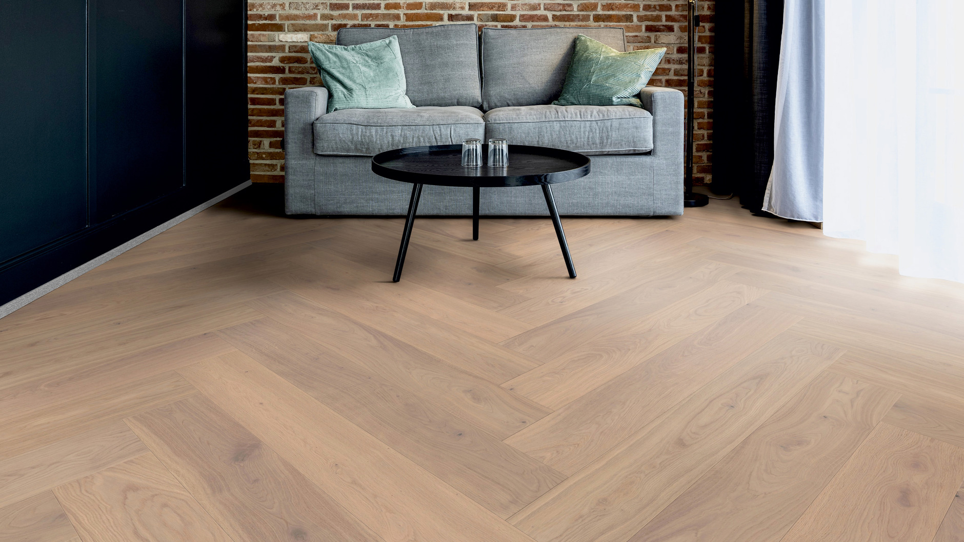 Oak Rügen herringbone - imagine 2