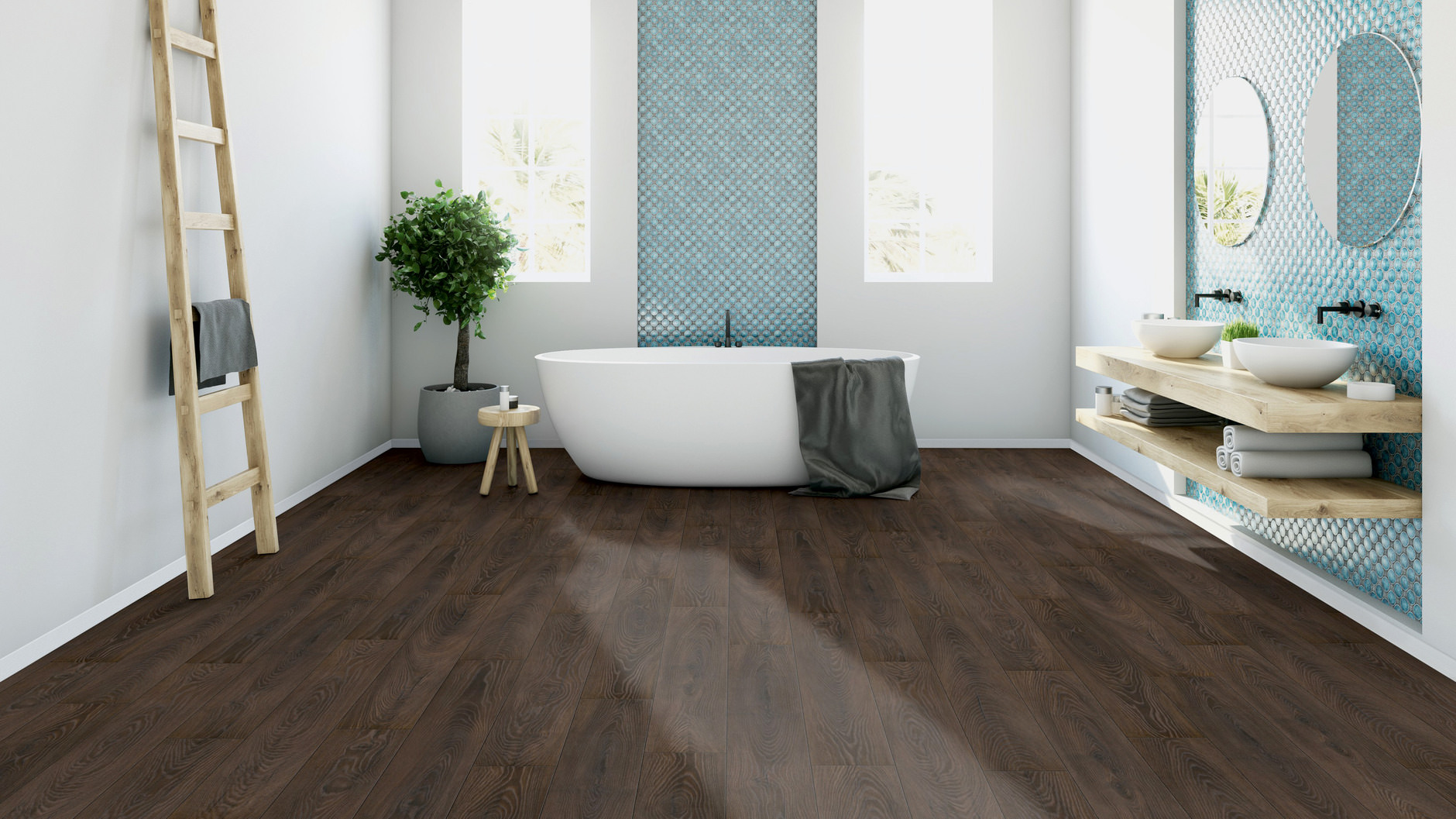 Oak Cocoa plank - imagine 3