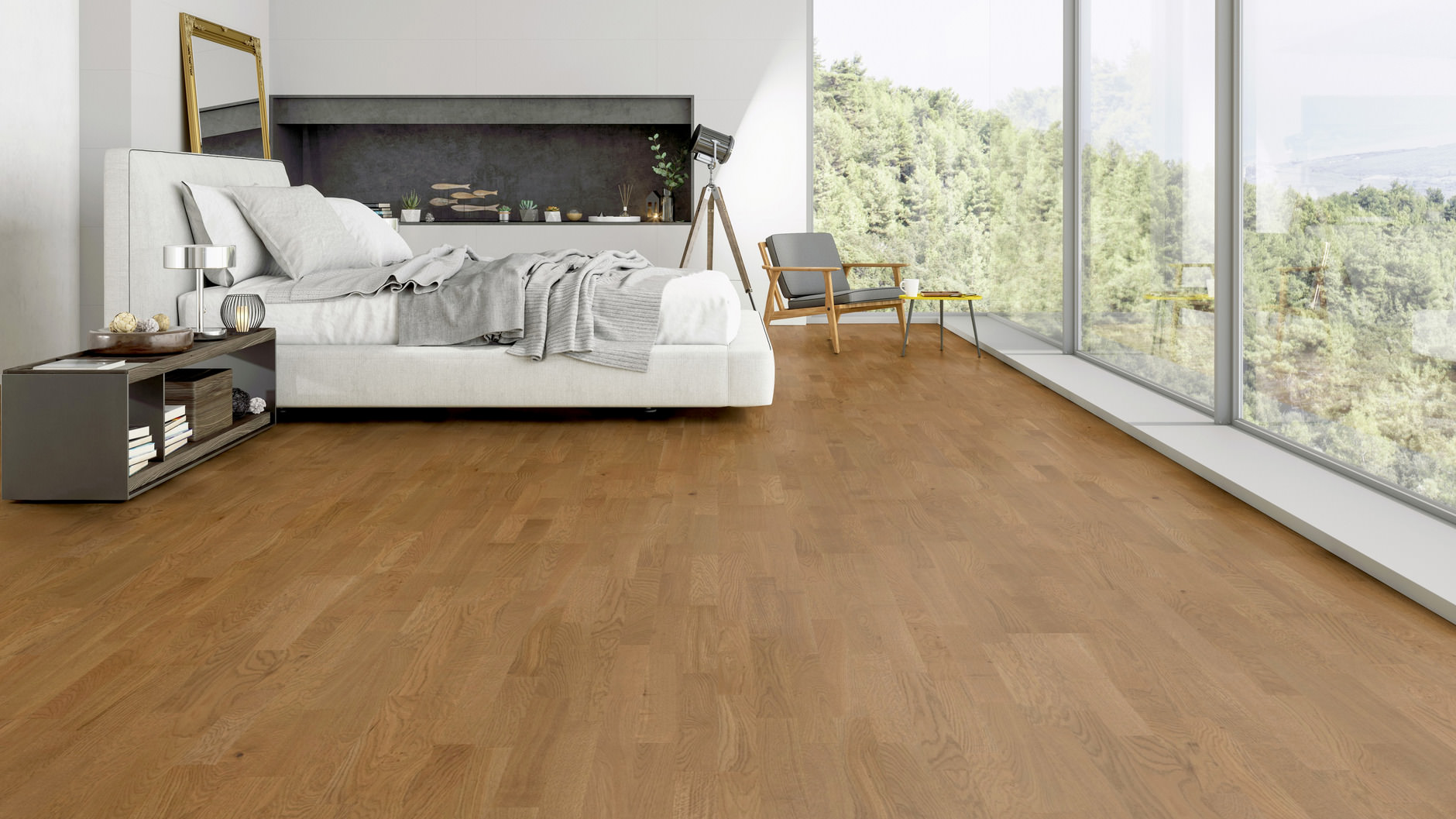 Oak Amalfi 3-strip - imagine 3