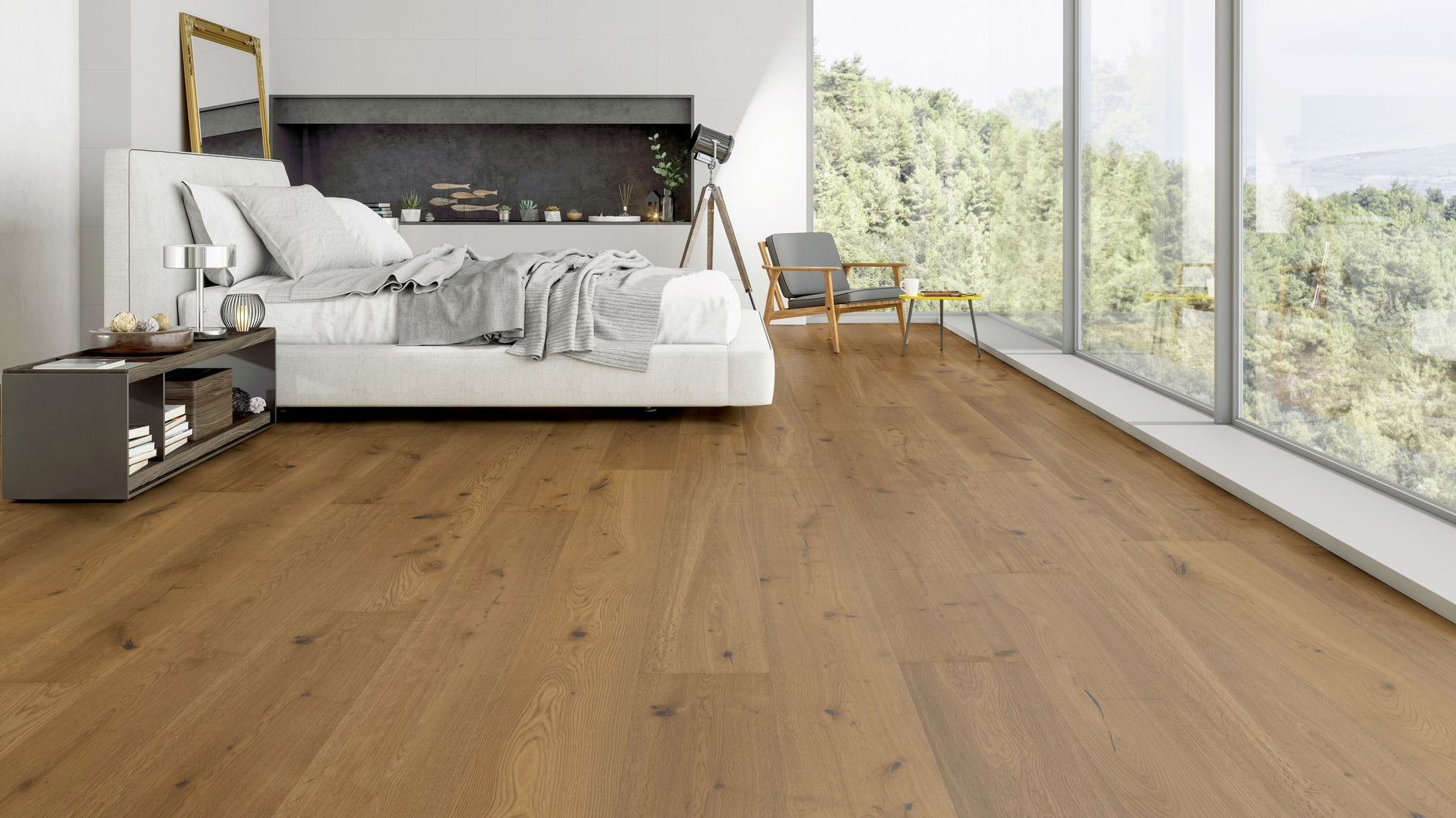 Oak San Martino extra-wide plank - imagine 3