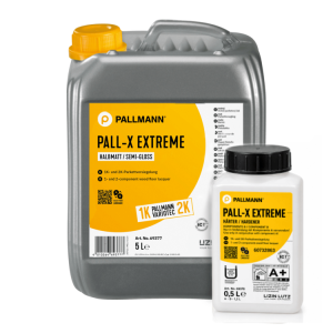 Lac pentru Parchet Pallmann Pall-X Extreme 1K/2K 5L cu întăritor inclus